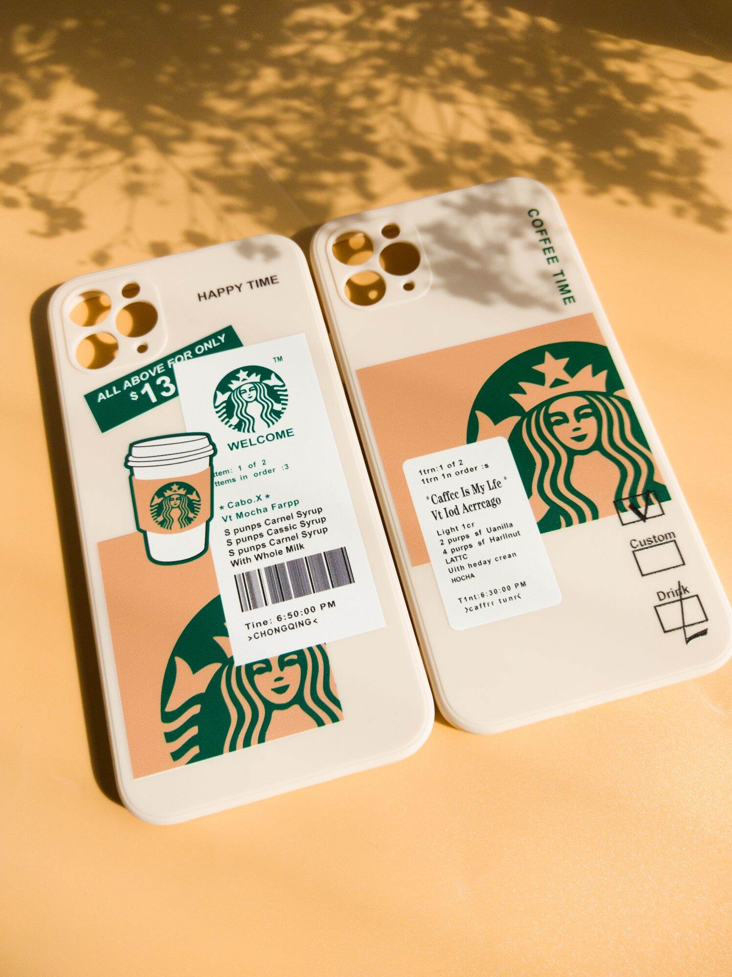 Ốp lưng iPhone phối hoạ tiết Starbucks_CongHoa-Store