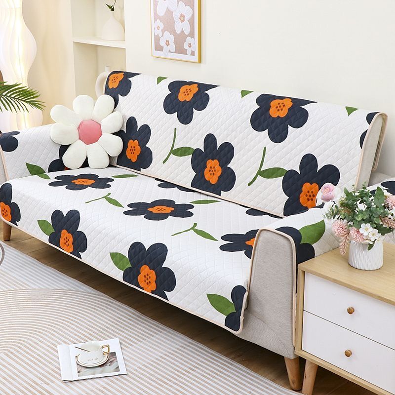 Vỏ Bọc Ghế Sofa Giường Chống Trượt Toàn Bộ Không Có Tay Cầm Đơn Giản Hiện Đại Cho Ba Người Dùng Tại Trung Quốc Đại Lục