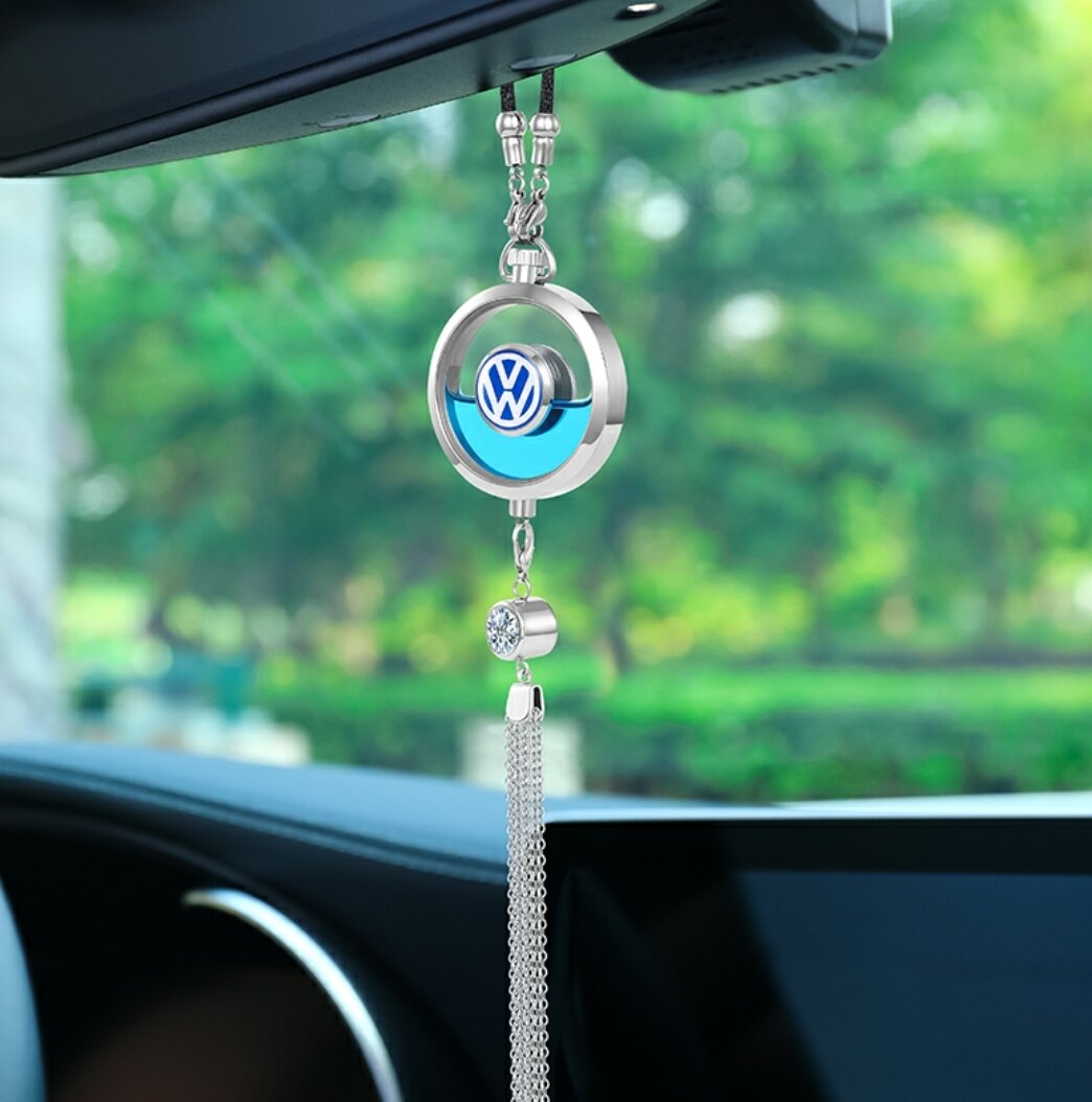 Khánh Treo Xe Logo Hãng Kiêm Nước Hoa Thơm Xe