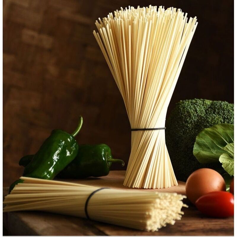 Mì Sợi Jinmailang Mì Sợi Tròn Nhỏ 500gr (xanh lá)