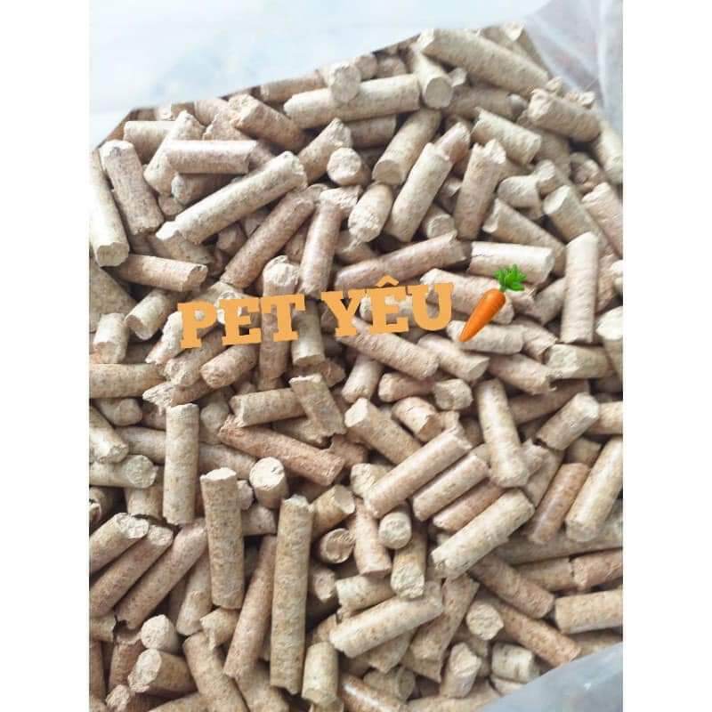 combo 5 ký gỗ nén lót chuồng thỏ bọ sóc bắc mỹ