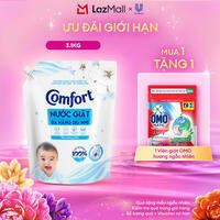 Nước Giặt Comfort Đa Năng Dịu Nhẹ túi 3,1KG
