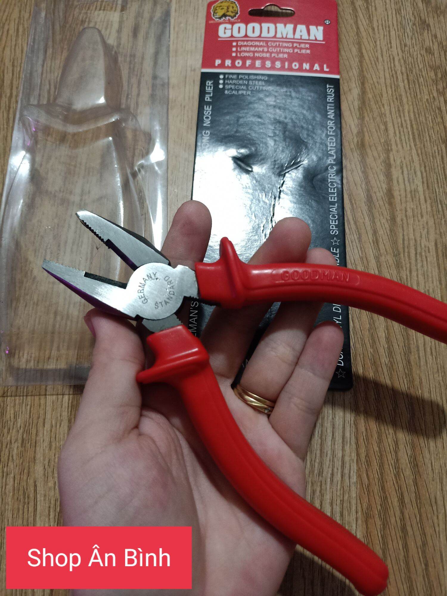 [Giá Hủy Diệt] Kìm Điện Cắt Nhọn 6 inch Hiệu GOODMAN