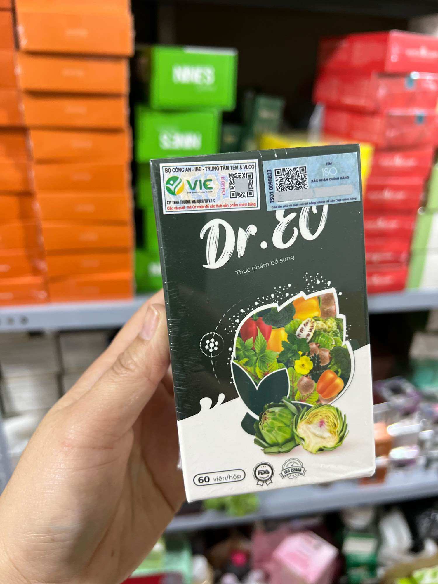 VIÊN UỐNG THẢO DƯỢC GIẢM MỠ BỤNG DR EO VIC 60 viên
