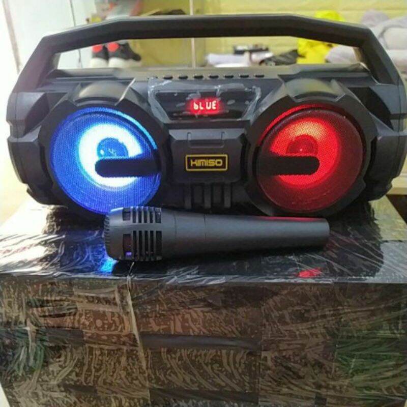 Loa bluetooth hát karaoke kèm micro có dây KM-S1
