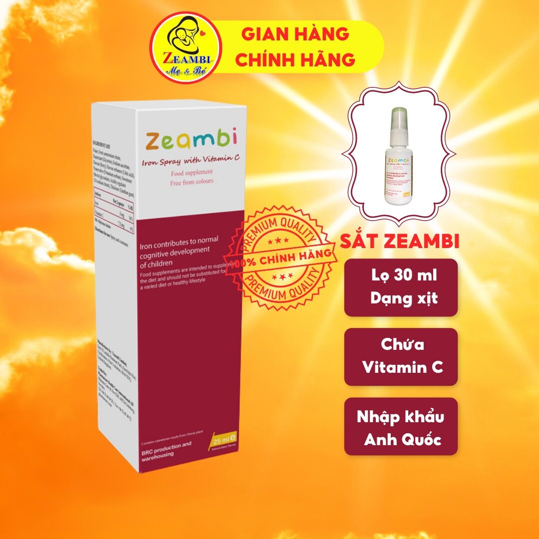 Sắt Zeambi - Nhập khẩu từ Anh