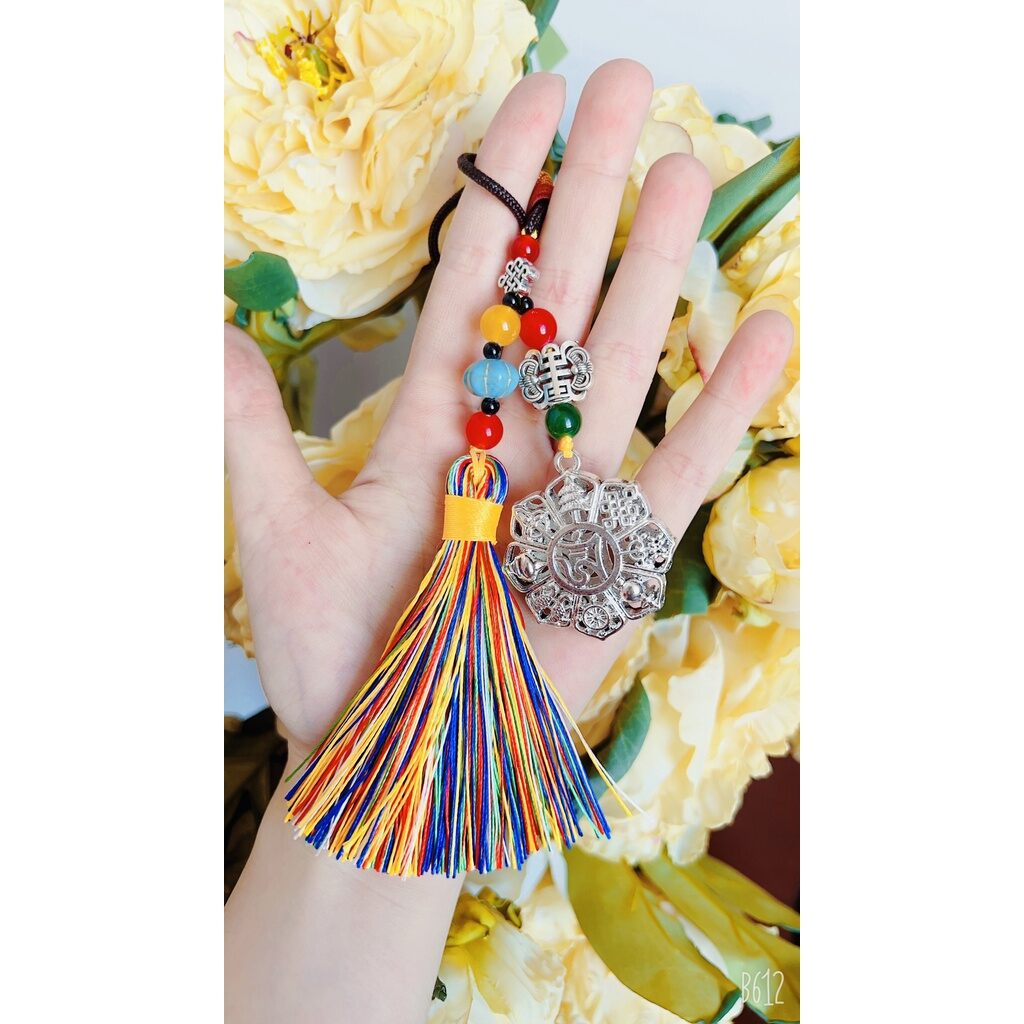 DÂY TREO NGŨ SẮC BÁT BẢO CÁT TƯỜNG