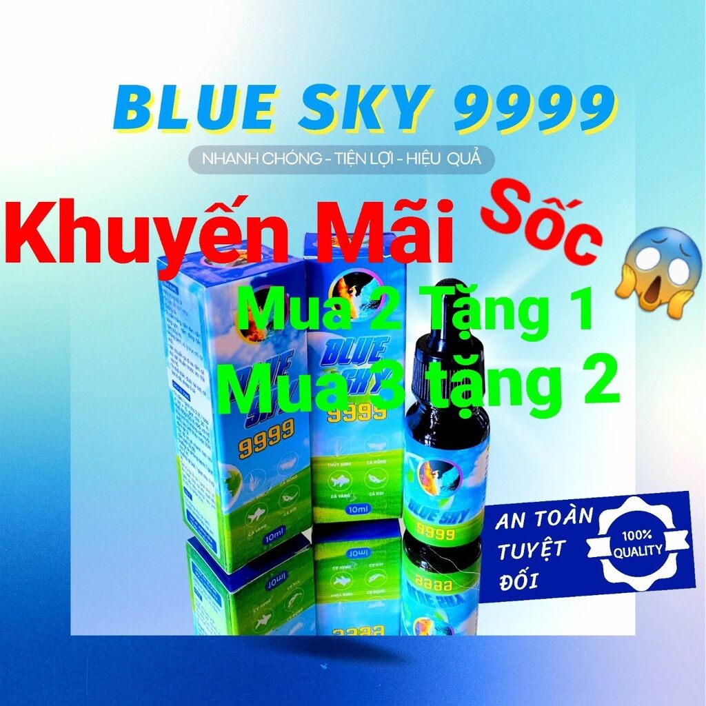 Blue sky 9999 mua 3 tặng 2 , mua 2 tặng 1 , blue sky 999 , sky 9999