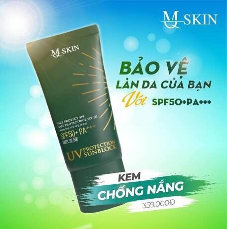 Kem chống nắng nhân sâm mqskin