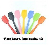 Phới silicon đúc/spatula phới dẹt  21cm - 28cm