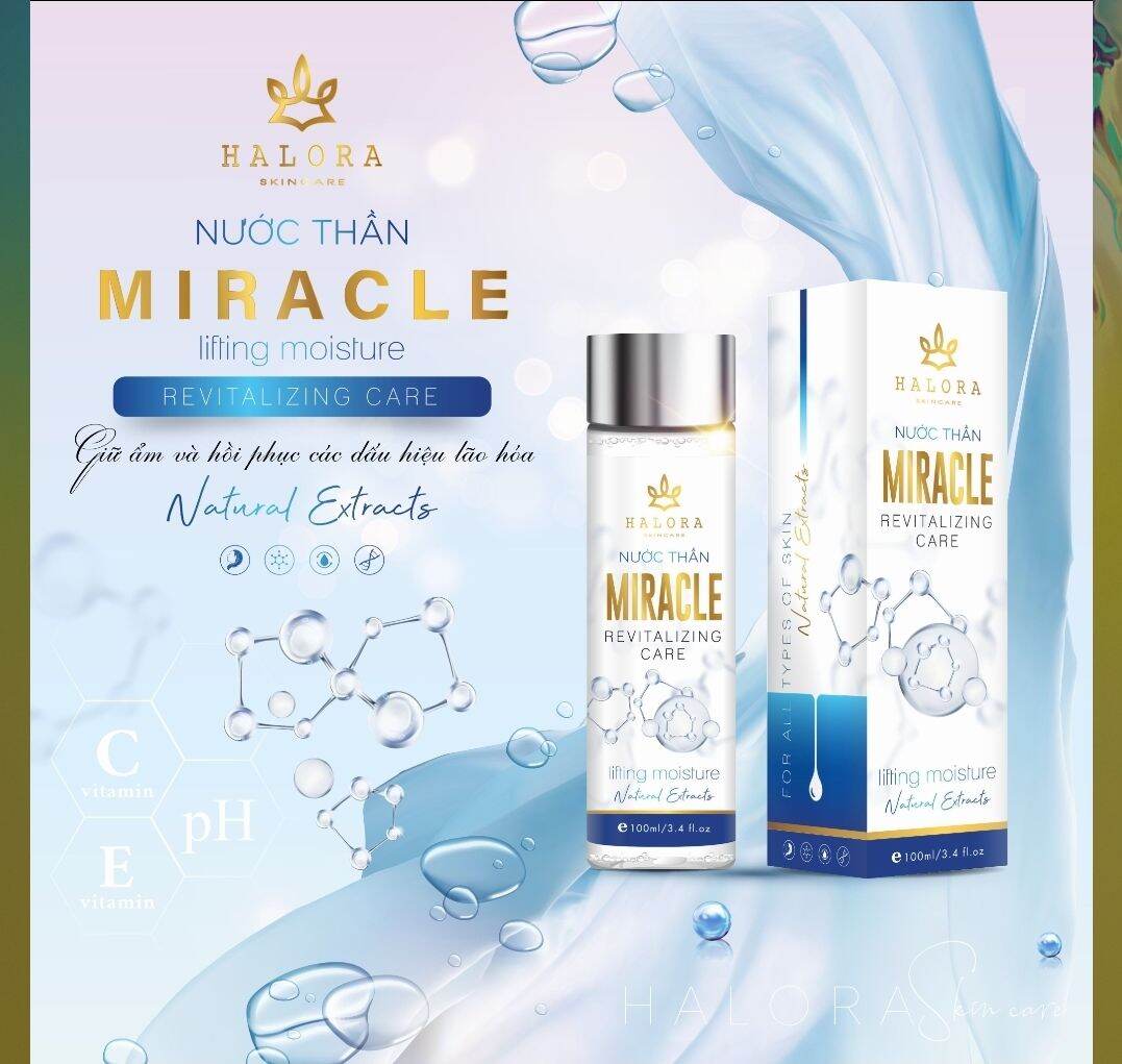 Nước thần MIRACLE halora