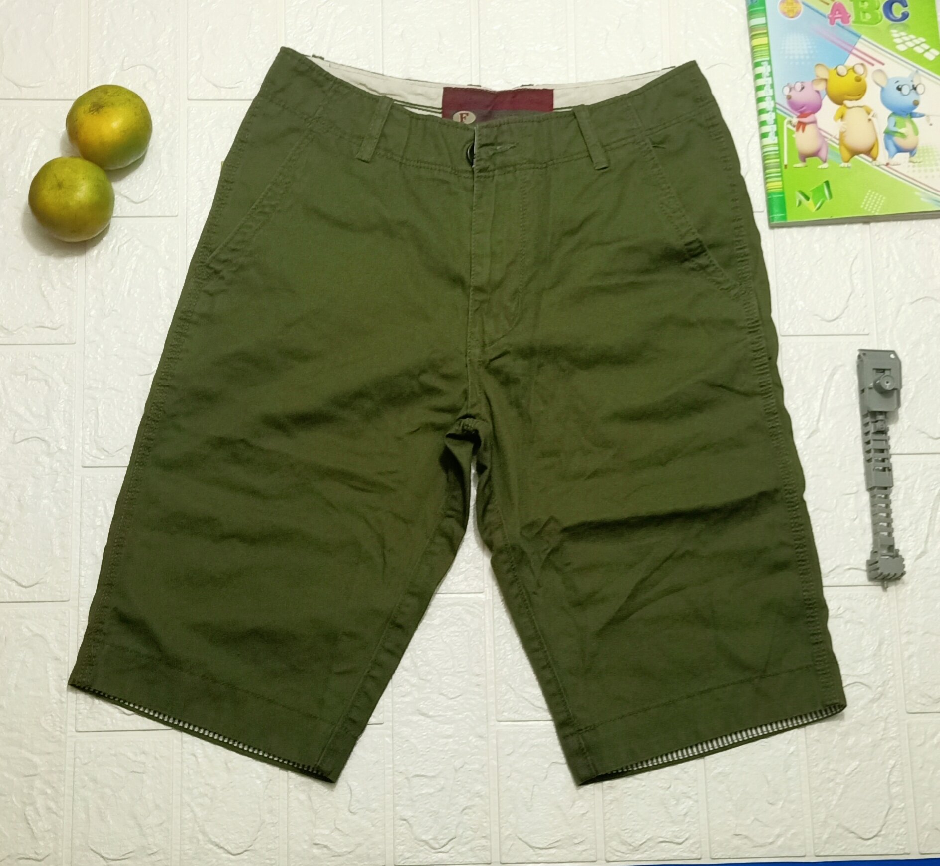 Quần short kaki nam T&D 02