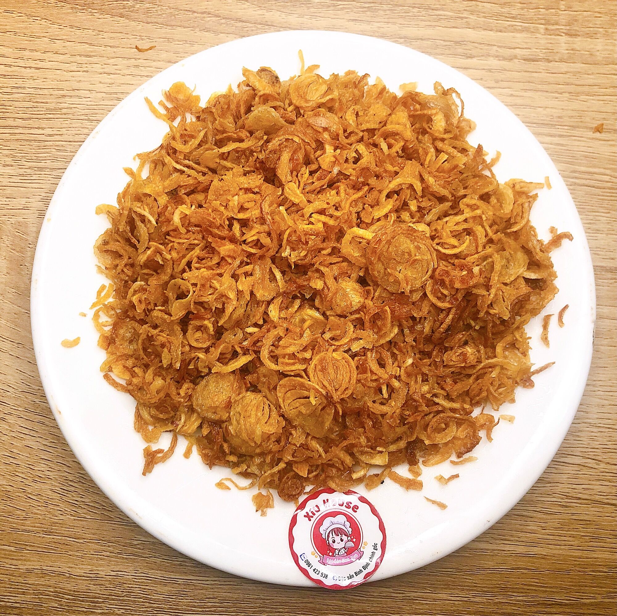 500Gr Hành Phi Nguyên Chất 100% Nhà Làm Siêu Giòn