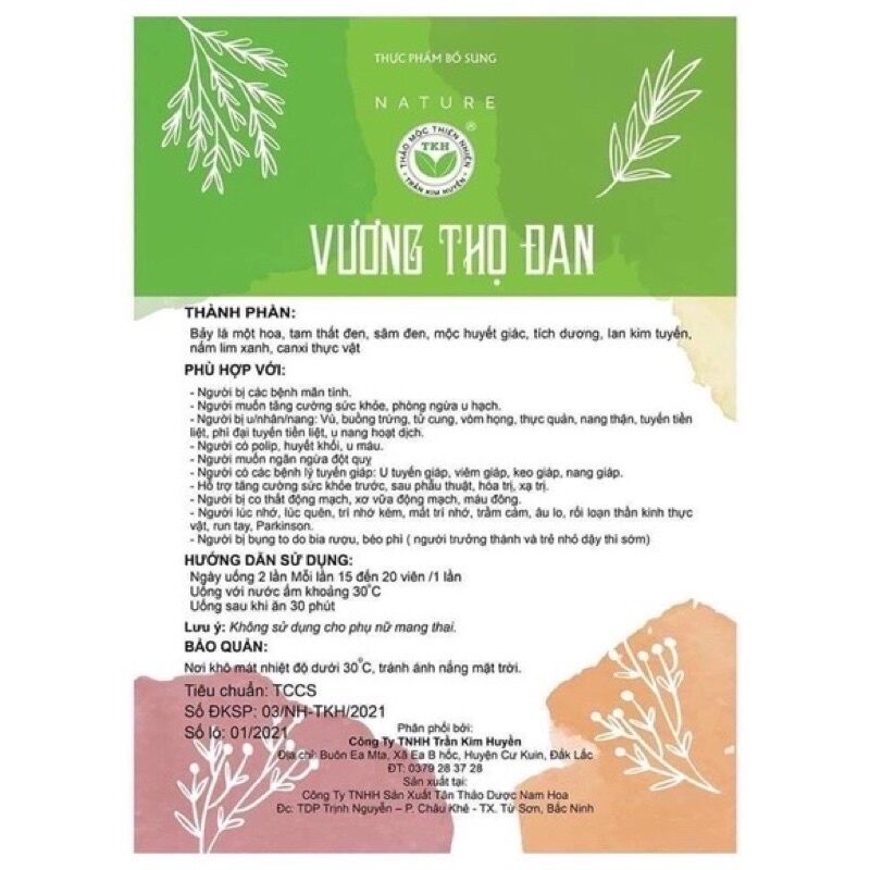 VƯơNG THỌ ĐAN TKH
