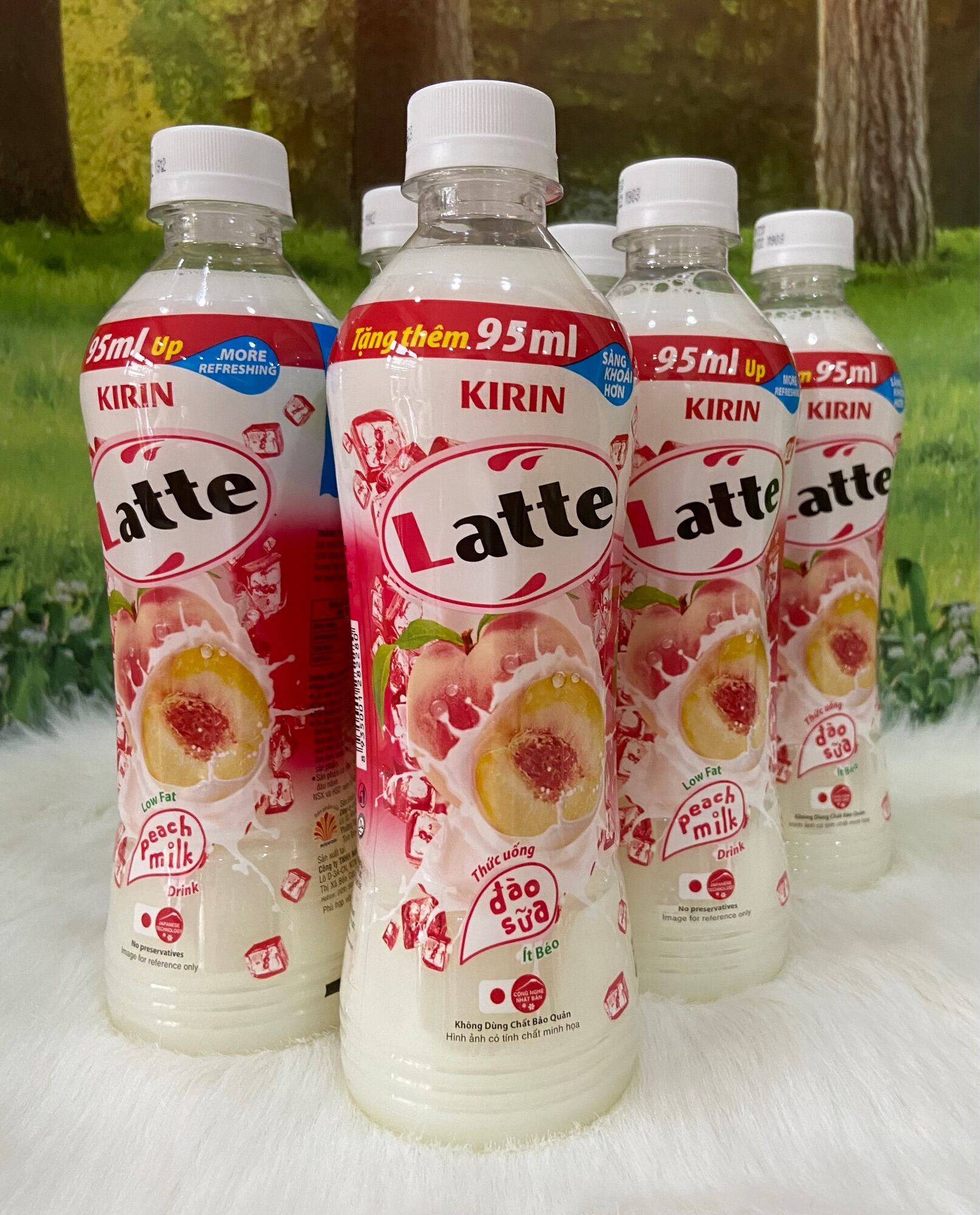 1 Lốc Nước Trái Cây Sữa Latte Kirin /6 Chai*440 ml