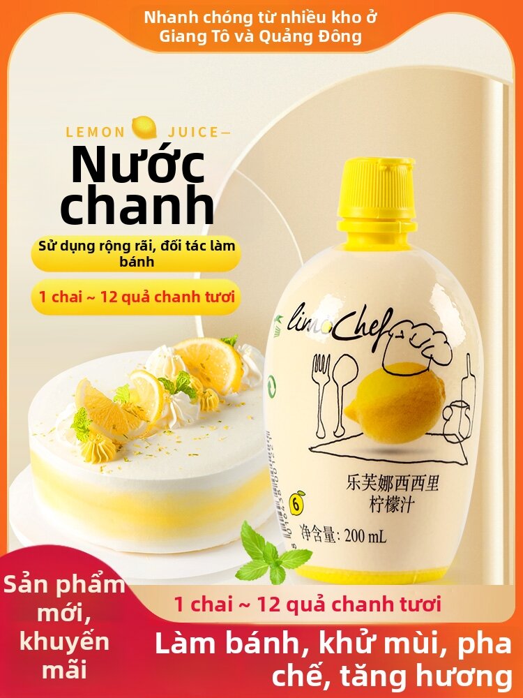 La Regina della Favola | Nước Ép Chanh Nguyên Chất Nồng Độ Cao 200ml