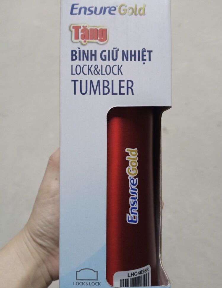 Bình giữ nhiệt lock and lock quà tặng sữa ensure