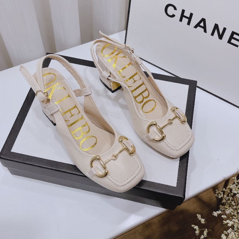 giày cao gót nữ sandan 7cm mẫu mới hót hít