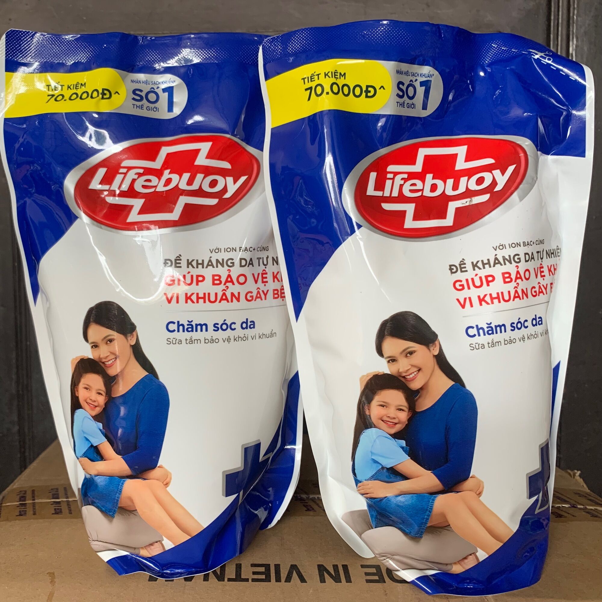 Sữa tắm Lifebuoy chăm sóc da 850g