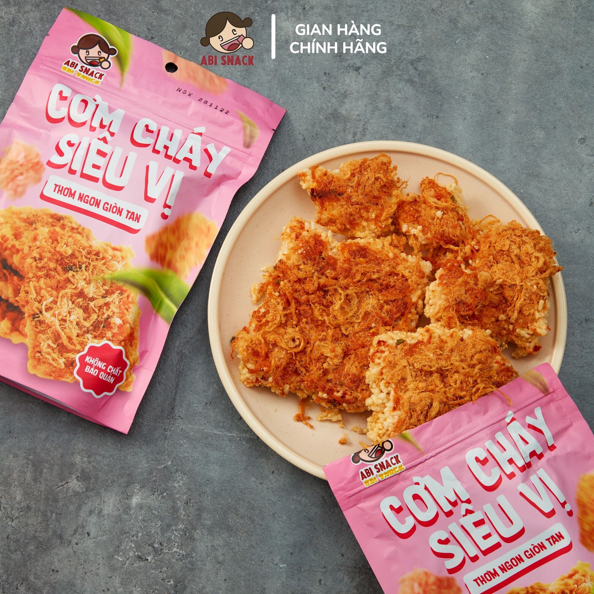 Cơm Cháy Siêu Vị - Cơm Cháy Chà Bông ABI SNACK