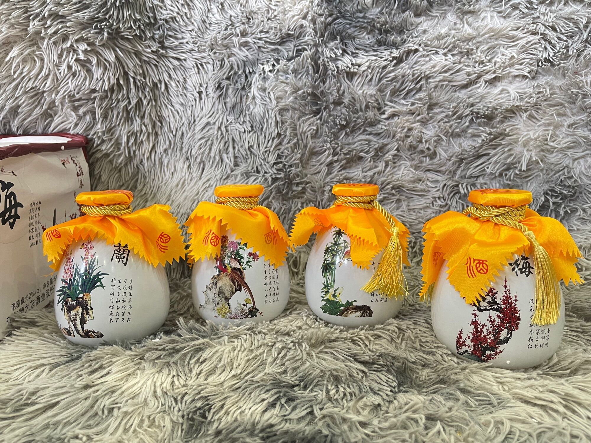 Mao Đài tứ quý 4binhx500ml