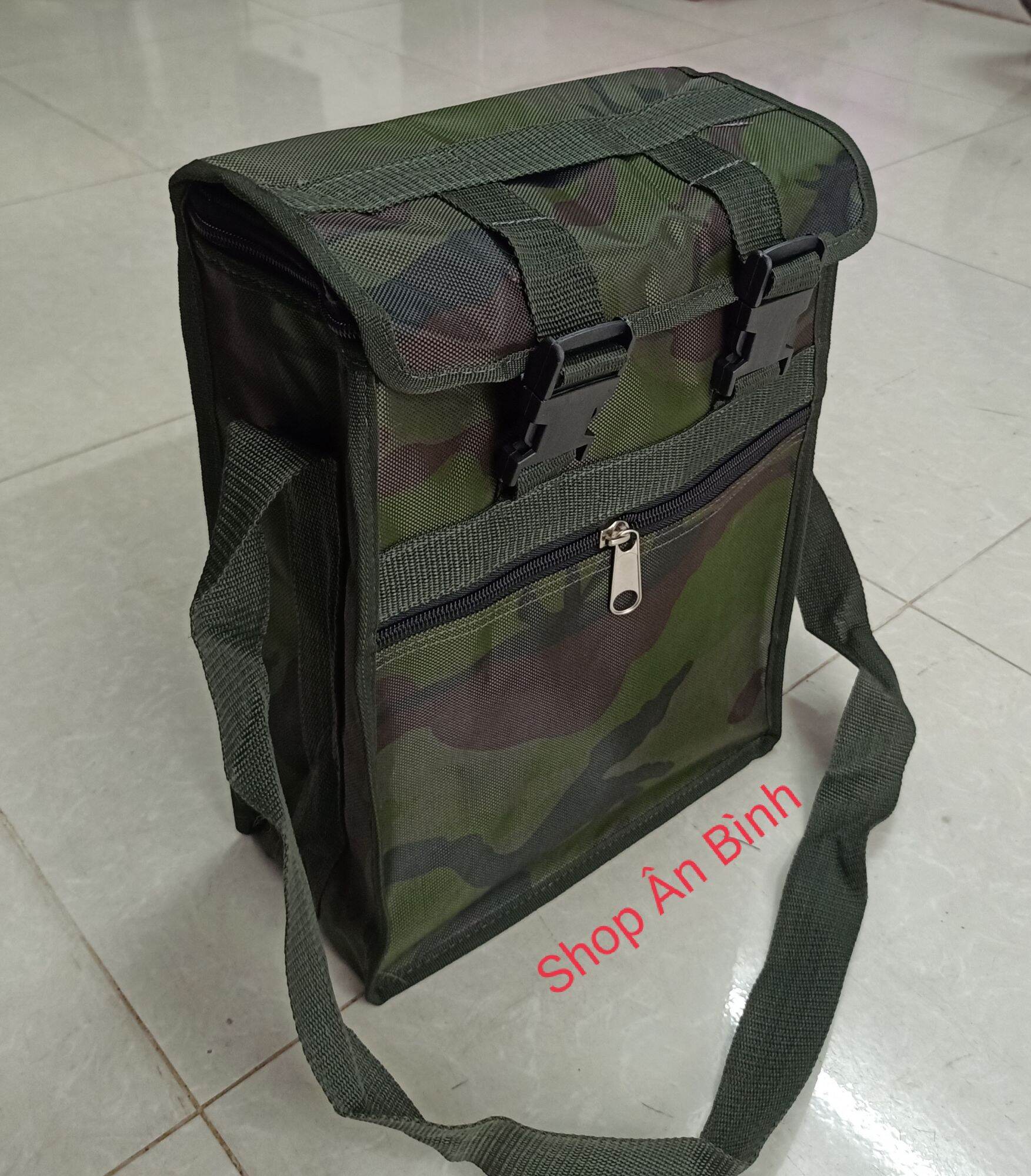 [HCM][Giá Hủy Diệt] Túi Đựng Đồ Nghề Đeo Chéo 2 Nút Khoá