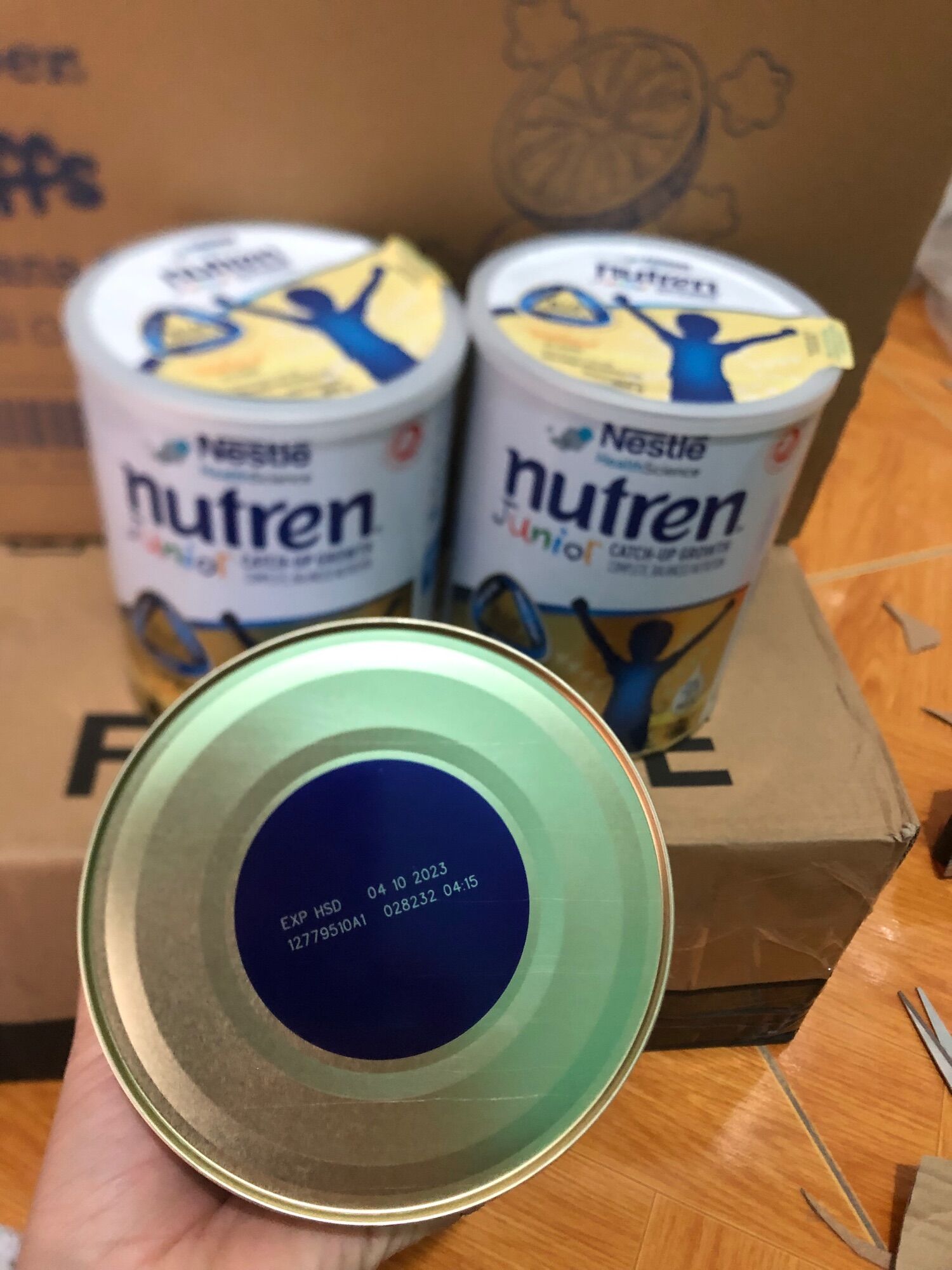 Sữa Bột Nestle Nutren Junior - Hộp 850g