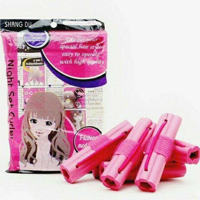 Combo 6 Lô Cuốn Bọt Biển Uốn Tóc Xoăn, quăn tóc