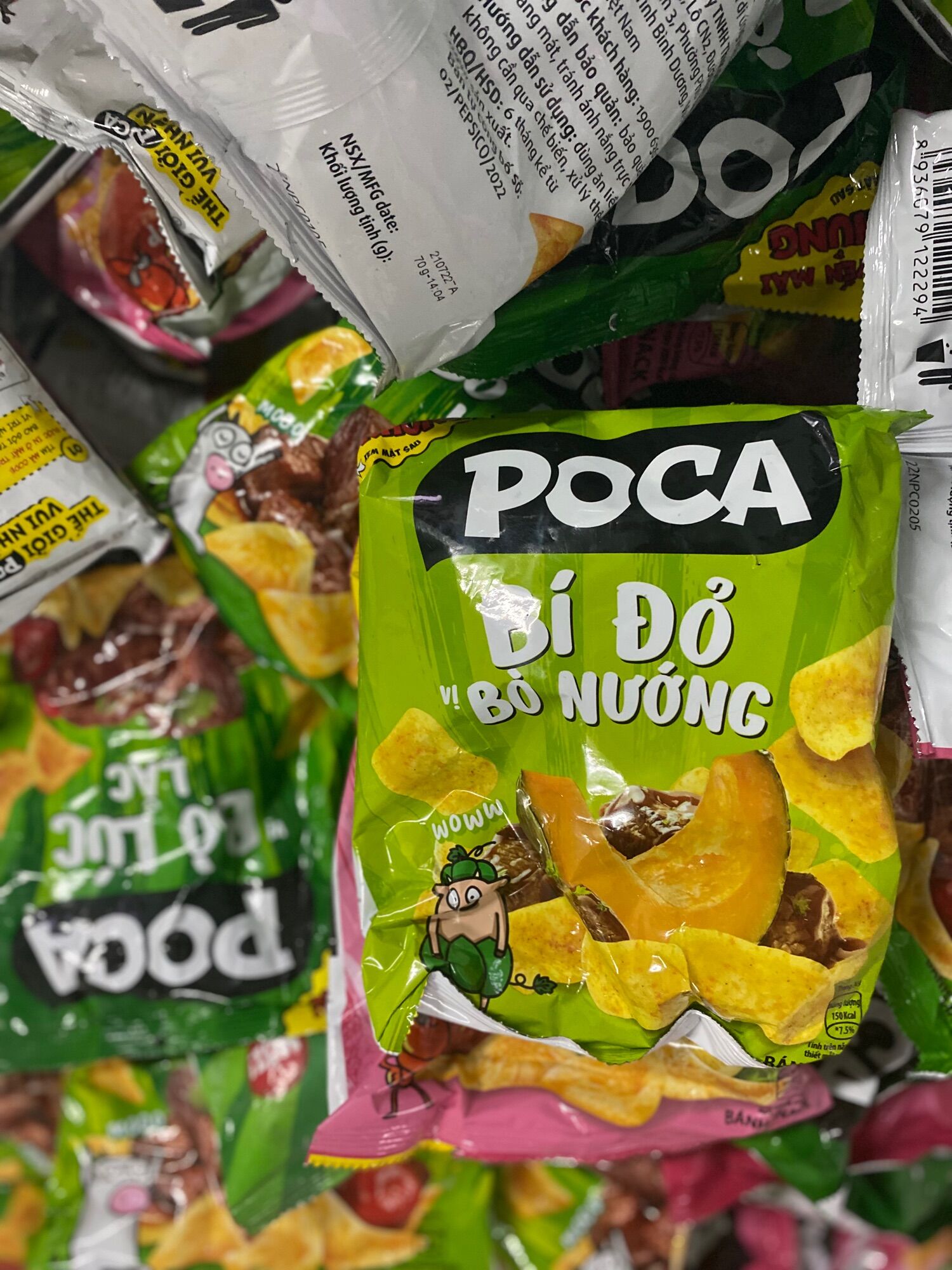 1kg snack tôm hùm nướng, bò lúc lắc