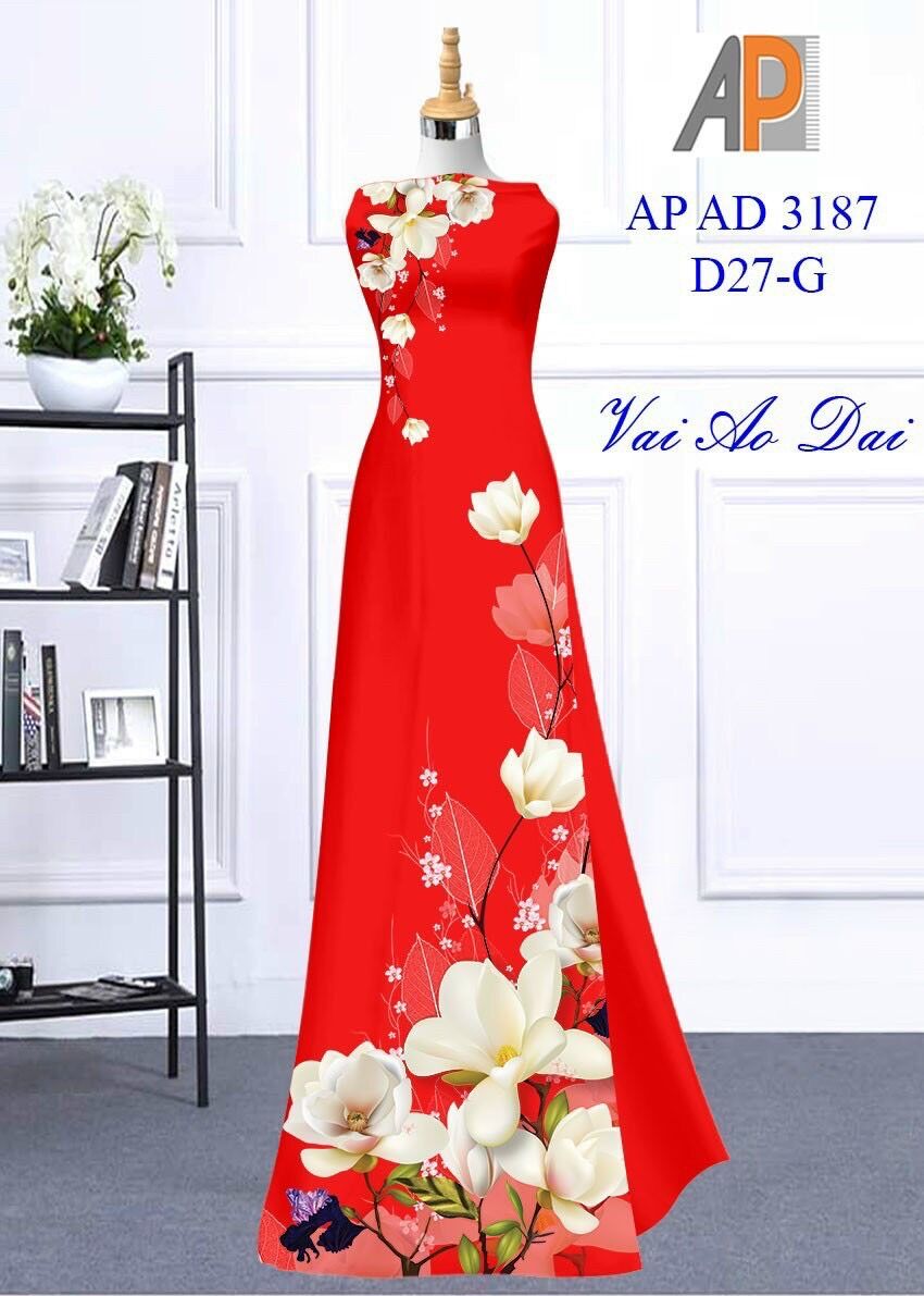 Vải áo dài in 3D