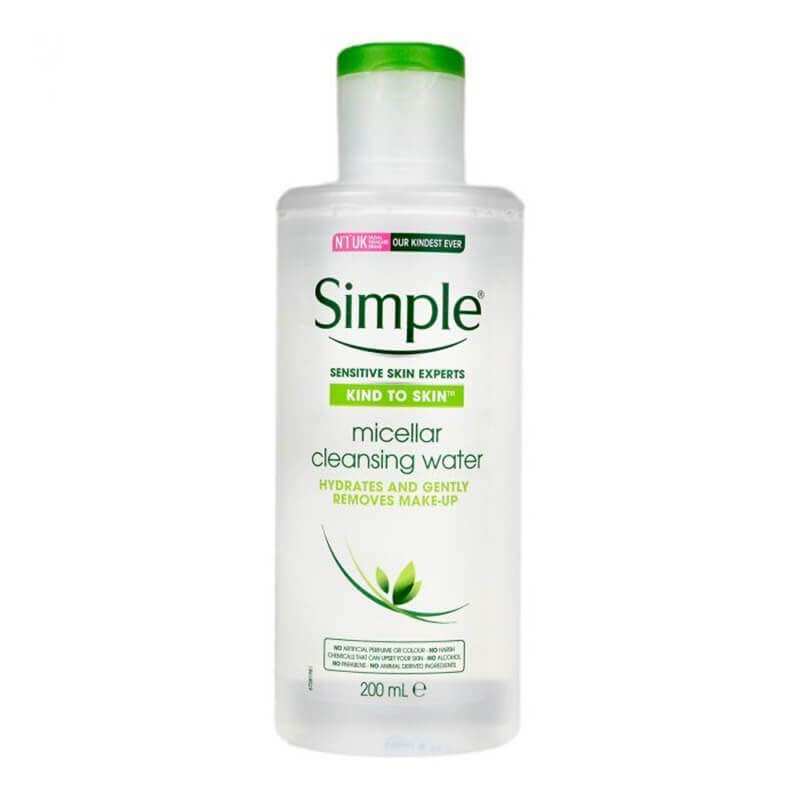 (Mua 3 tang 1)Nước Tẩy Trang Simple Micellar Cleansing Water 200ml