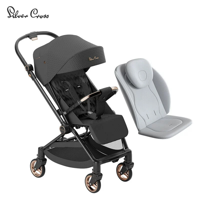 Lightweight Reversible Folding Baby Stroller - 2