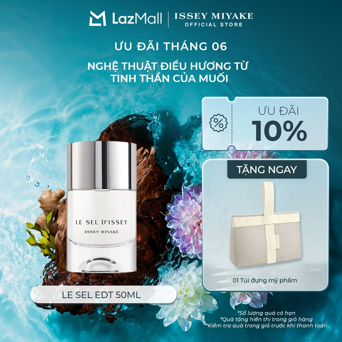 Nước Hoa nam Issey Miyake Le Sel d'Issey EDT 50ml
