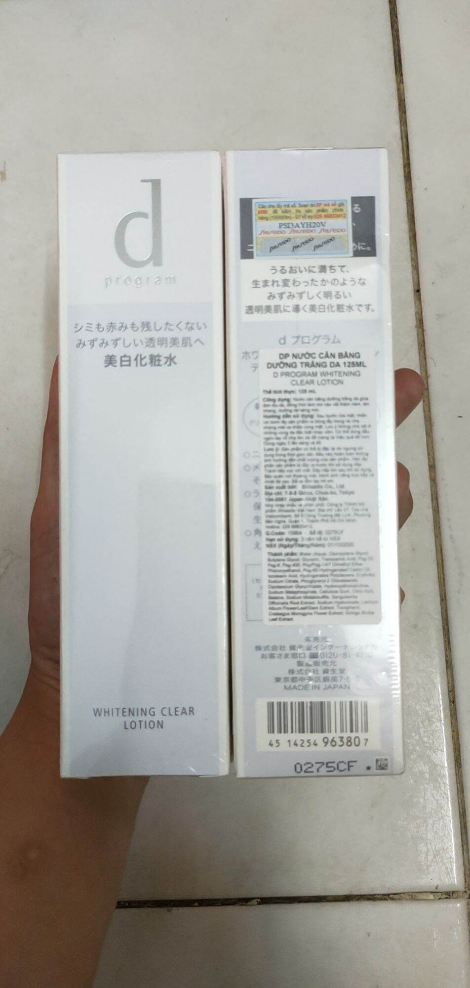 Nước cân bằng D Program 125ml