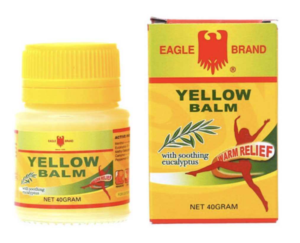 Dầu cù là yellow balm 40g , dầu cù là con ó 40g
