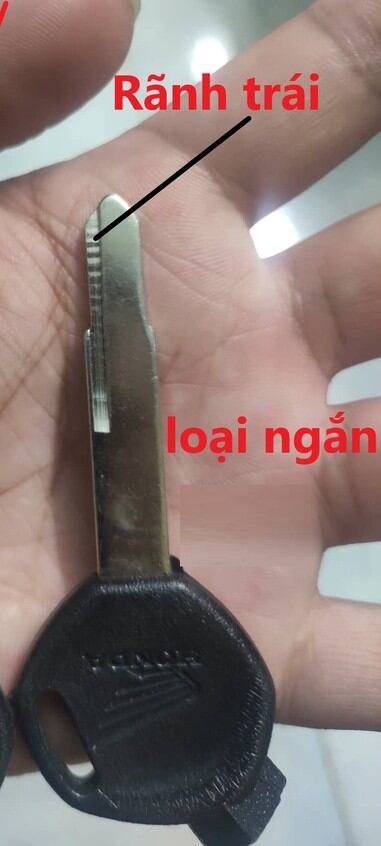 Combo cặp phôi chìa khoá dòng xe HONDA VISION, SH, AIRBLADE