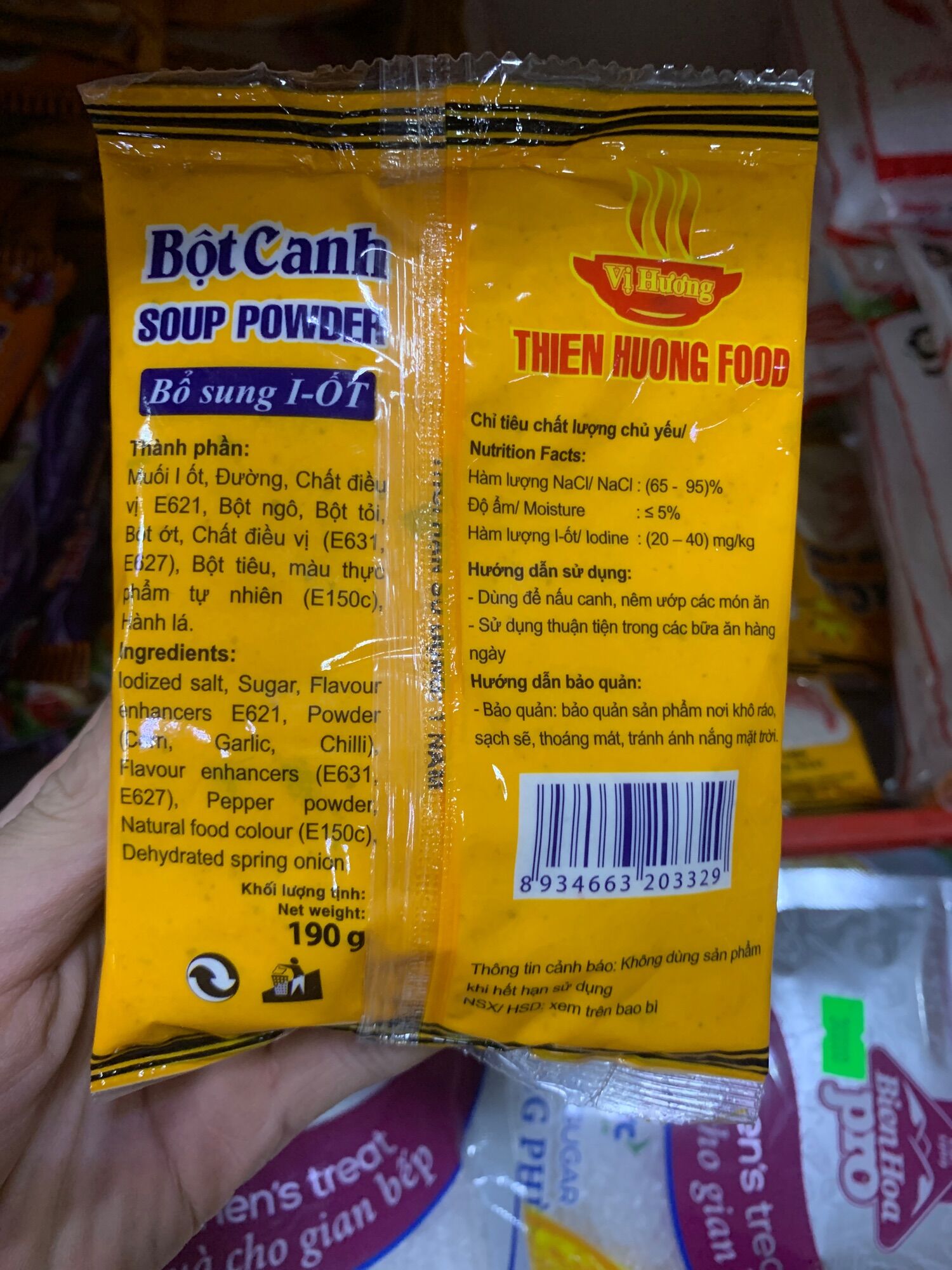 Bột Canh Thiên Hương Gói 190g