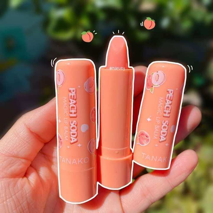Son Dưỡng Môi Đào Tanako Thái Lan