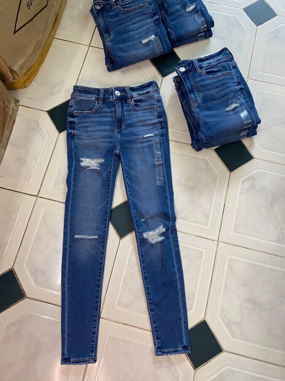 Quần jeans nữ American Ea-gle xịn hãng