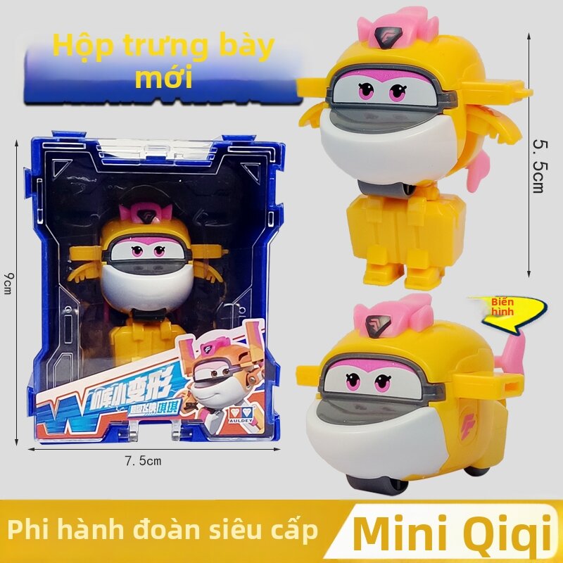 Bộ Robot Nhỏ Biến Hình Super Wings