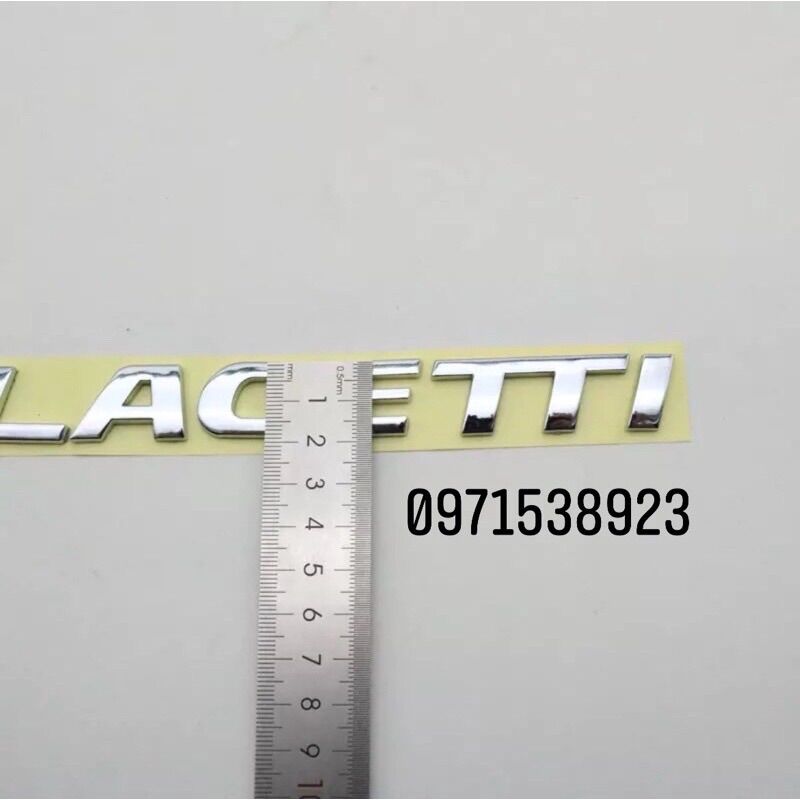 LOGO CHỮ LACETTI CAO CẤP GIÁ RẺ