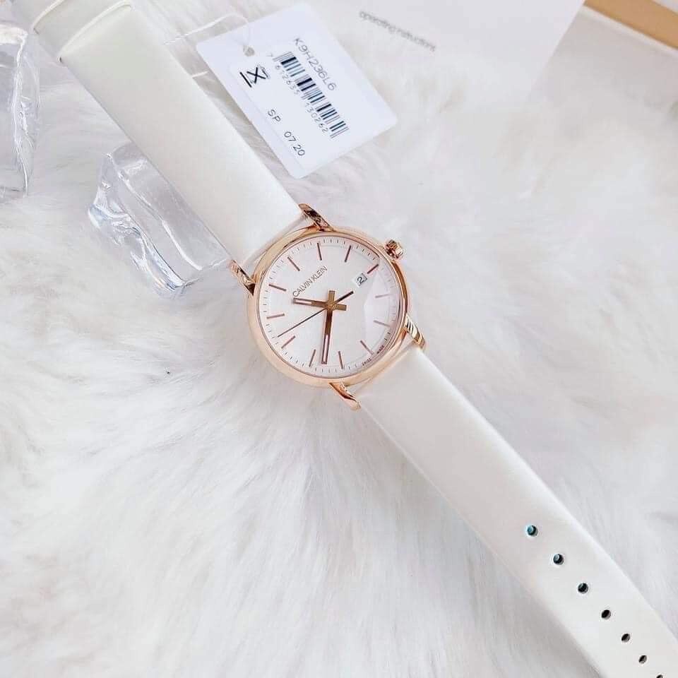 Đồng hồ nữ chính hãng calvin klein k9h236l6 quartz
