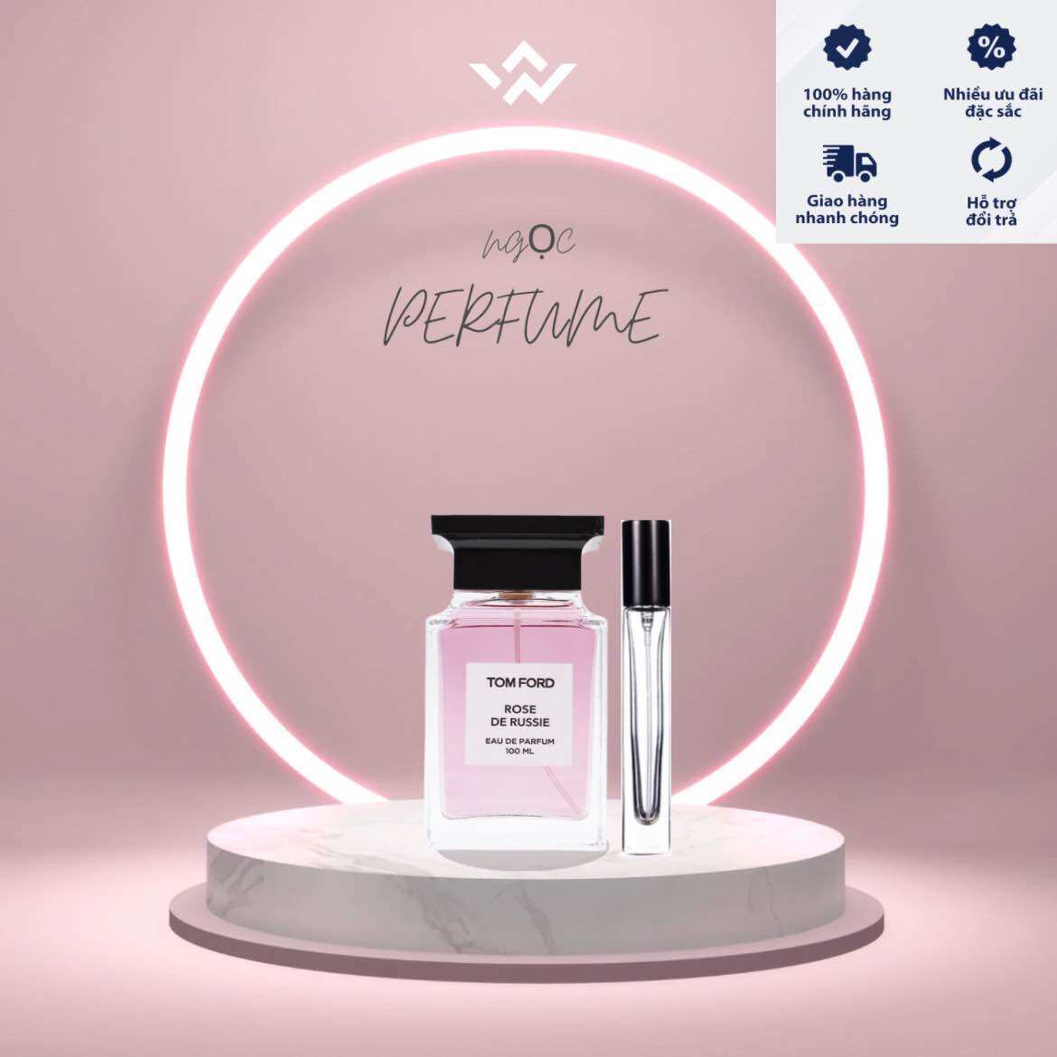Nước hoa chiết tom ford rose de russie.