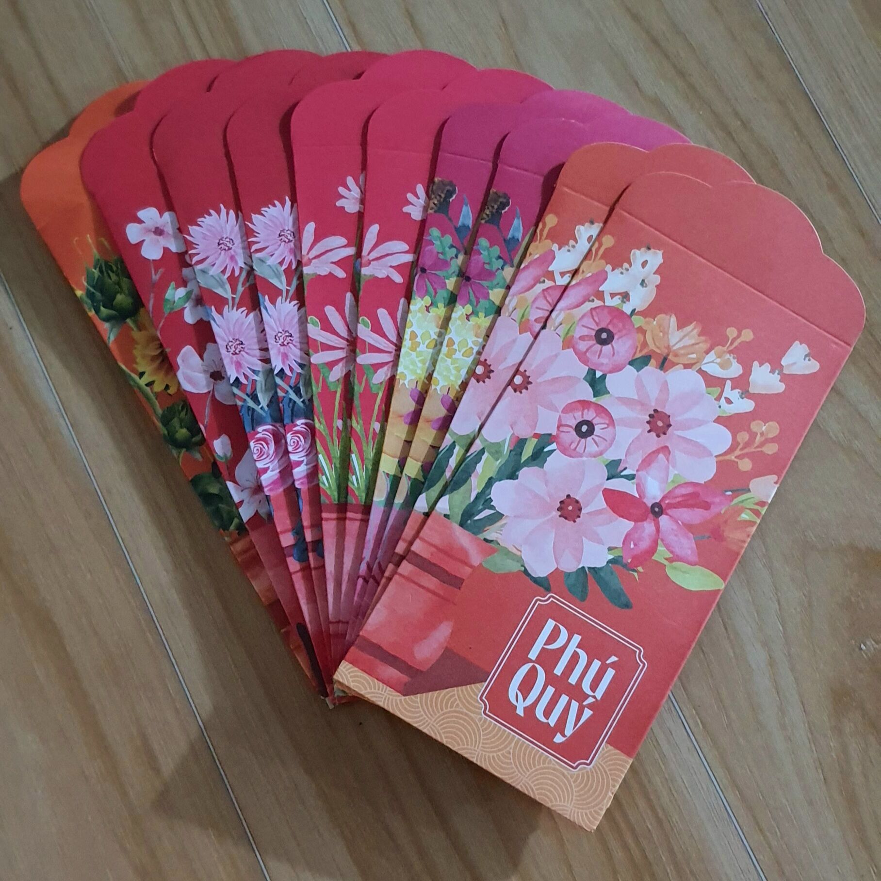 Combo 10 bao lì xì tết 2024