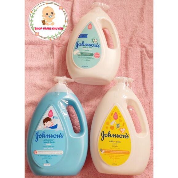 Sữa tắm Johnson's chai 1000ml