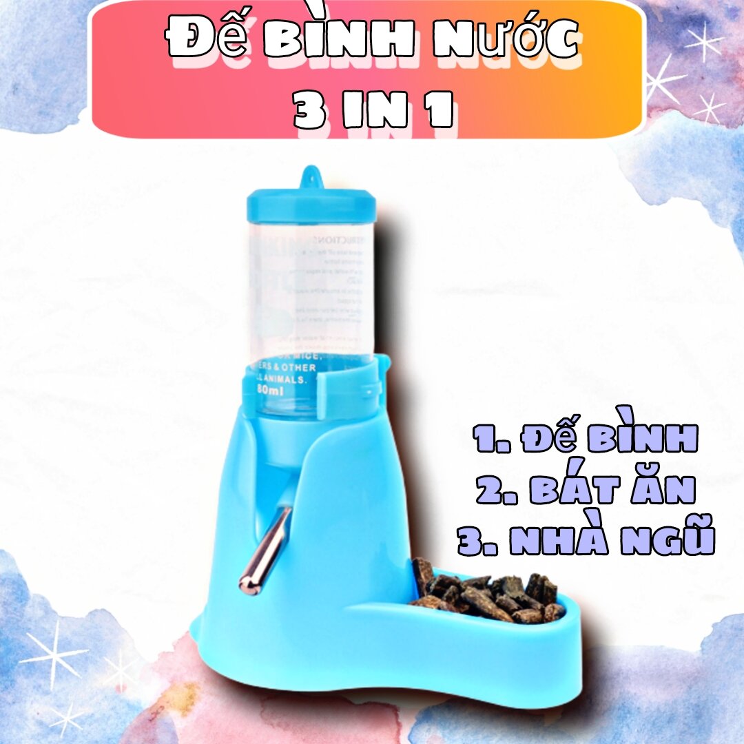 Đế bình 3in1 cho thú cưng nhỏ - Hamster