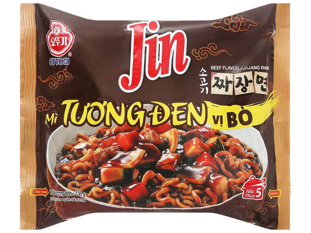 Mỳ tương đen Bắc Kinh 135g (lốc 5)