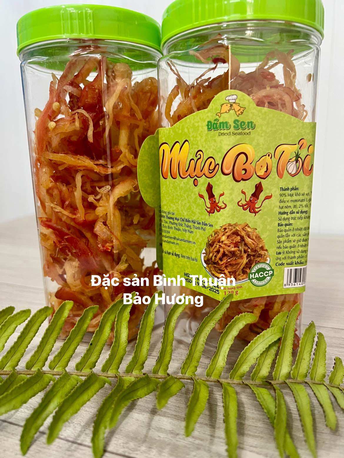 Mực bơ tỏi ăn liền - Đầm Sen ( 120 gam )