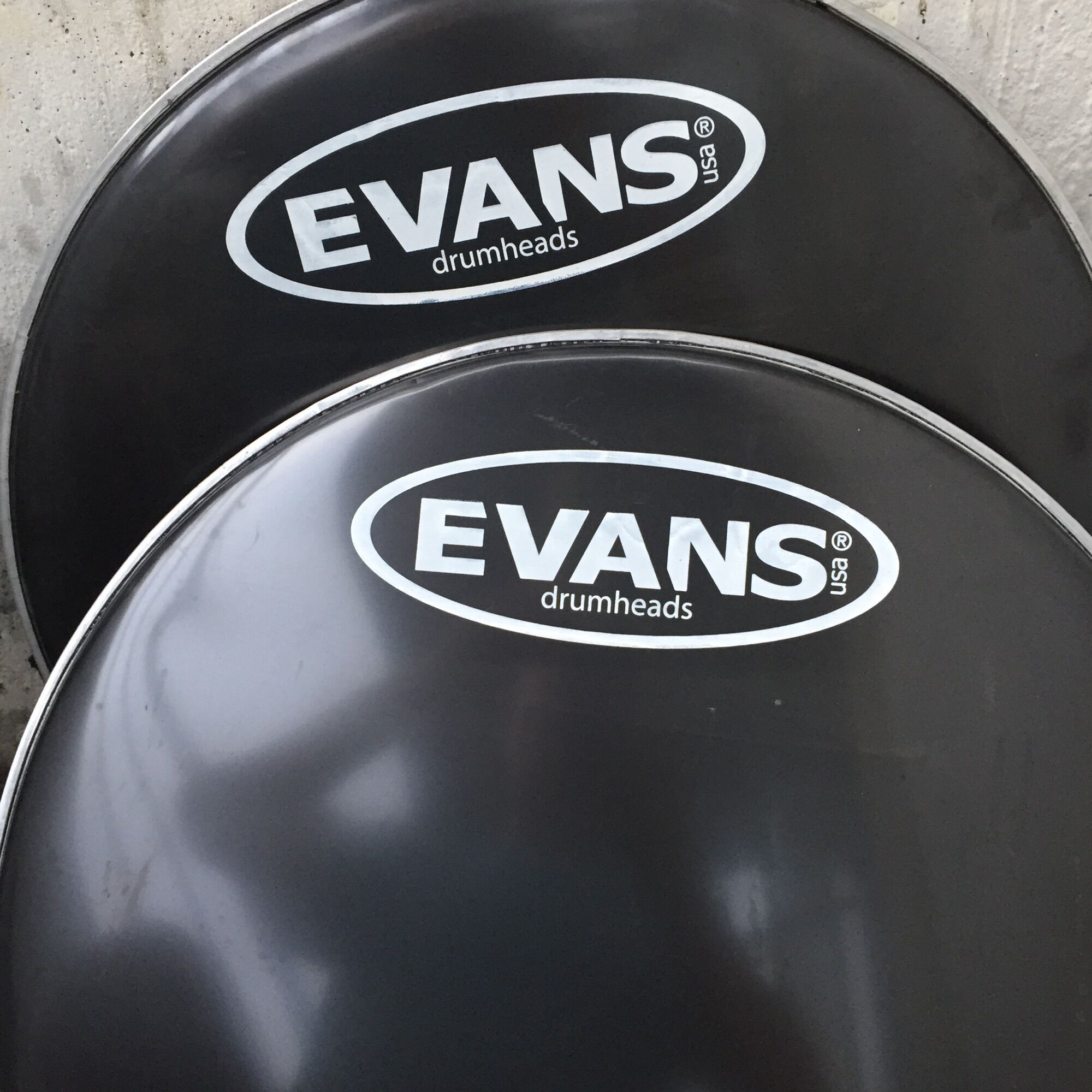 Mặt da evans đen size 12