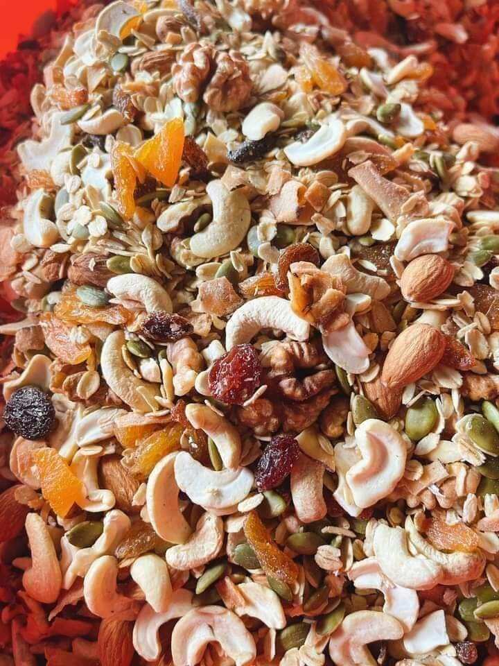 [2 hộp 1 kg ] Ngũ cốc hạt Granola Min Min